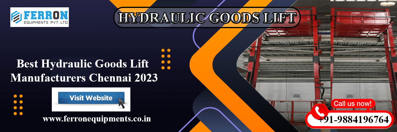 Hydraulic-goods-lift-manufacturers